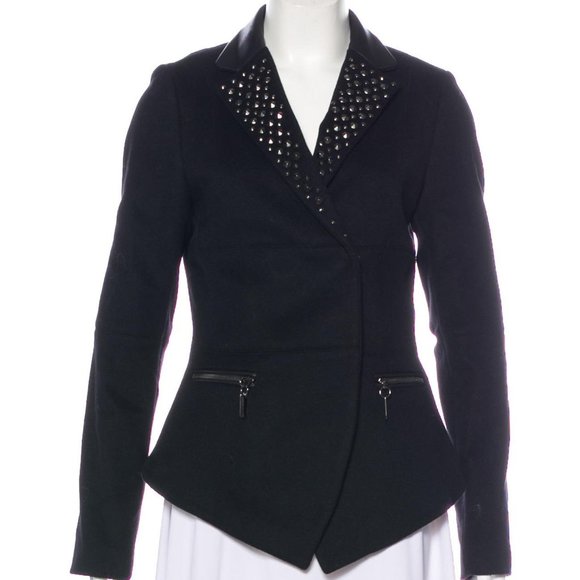 NWT THOMAS WYLDE Embellished Long Sleeve Jacket, M
